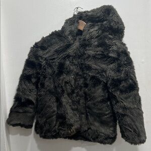 Zara faux fur coat